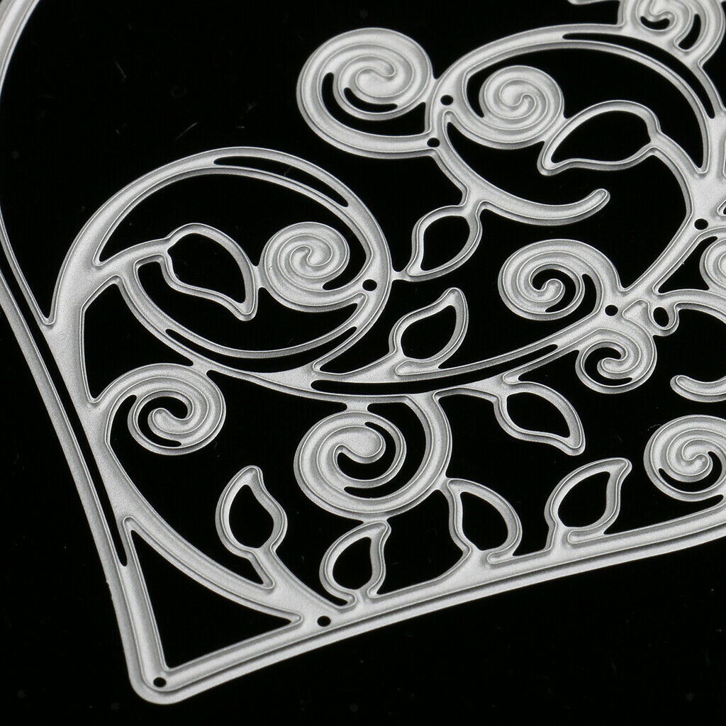 DIY Cutting Dies Scrapbooking Album Paper Card Embossing Tool Love Heart