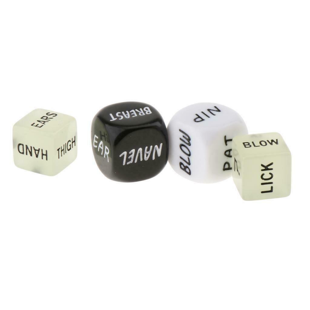 4pcs  Dice Adults Couple Games Fun  Stress Relief Party