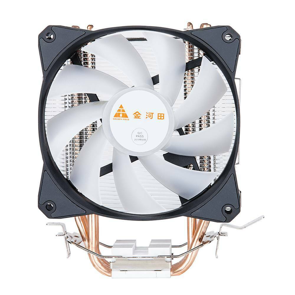 4 Heat Pipe LED Radiator CPU Cooler Heatsink For Intel Socket LGA 115X/775/AMD!
