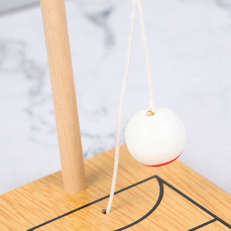 Wooden Mini Basketball Desktop Basketball Game Wooden Table Top Basketball TBDA