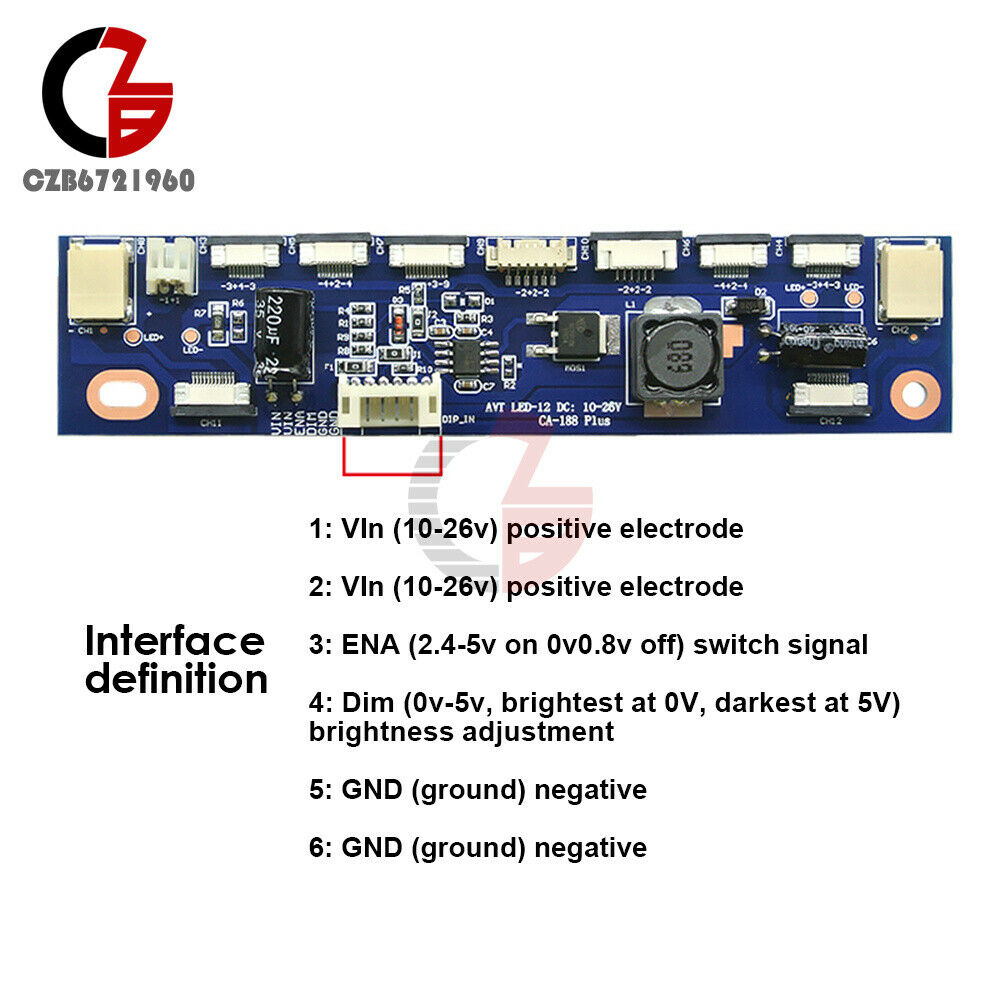 Universal 15-27 inch LED LCD TV Universal Multi-interface Constant Current Board