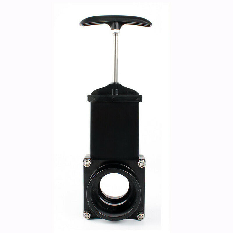 50MM RV Sewer Standard Waste Valve Dump Drain with Plastic Handle for Campervan