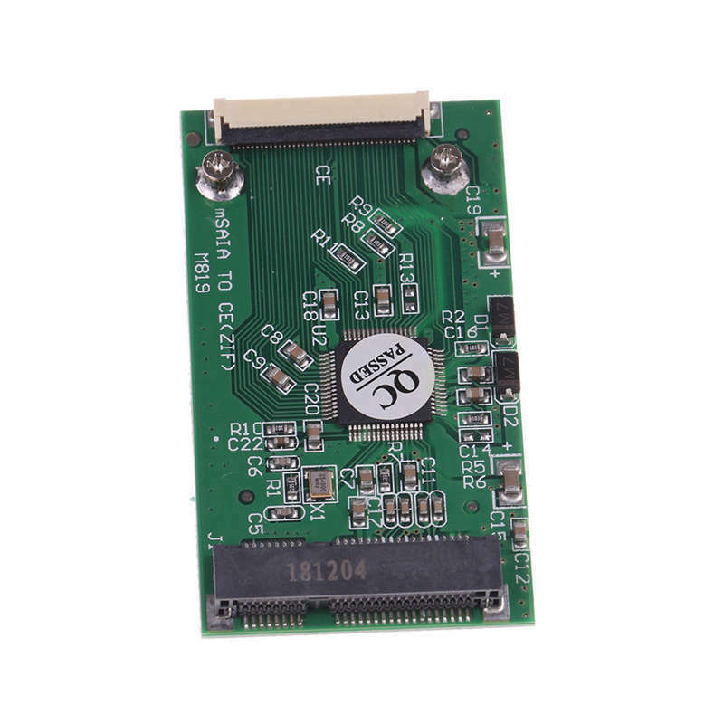 Mini Msata Pci-E 1.8 Inch Ssd To 40 Pin Zif Ce Cable Adapter Converter Card Y2C5