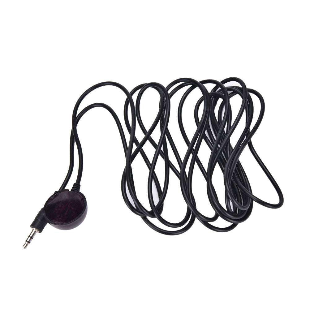 3.5mm IR Infrared Remote Control Receiver Extender Cord Cable With LED A_DD