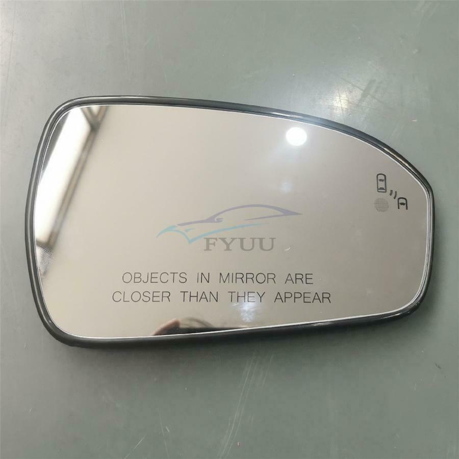 2× DS7Z-17K707-A High Quality Glass Side Mirror Glass For Ford Fusion 2013-2020