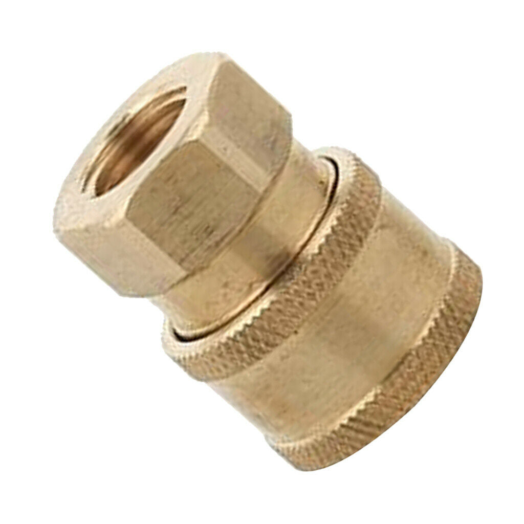 12Pcs Pressure Washer Hose Connector 1/4" G Quick Coupler Male & Female