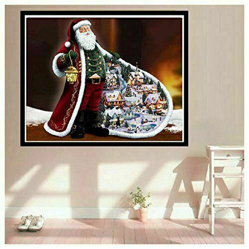 New DIY Full Drill Diamond Painting Kit for Adults Cross Stitch Embroidery Arts