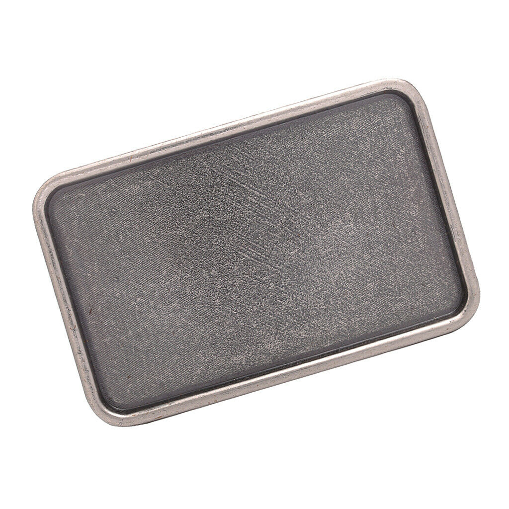 Western Cowboy Cowgirl Rodeo Zinc Alloy Rectangular Belt Buckle Replacement