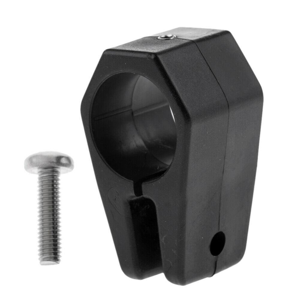Marine Jaw Slide Bimini Canvas Black Nylon Top Fitting Hardware for 1" Tubes