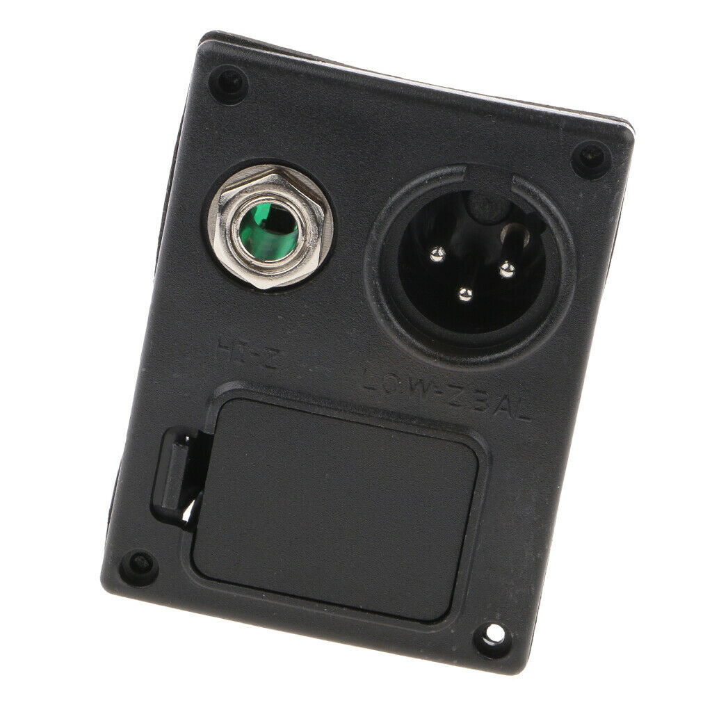 1Pc EQ Battery Box 4 Pin B-Type for Acoustic Guitar Equalizer EQ Any Bands