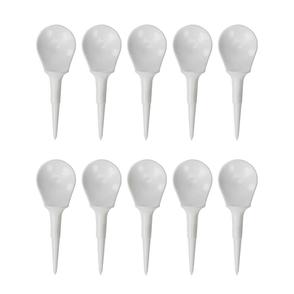 Pack of 10 Novelty Golf Tees Divot Tool Training Aids Plastic Tee Marker