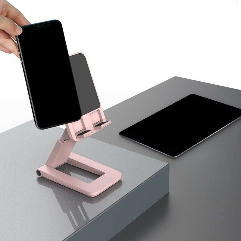 Cell Phone Stand, Upgraded Angle Height Adjustable Cell Phone Holder for DesX4M3