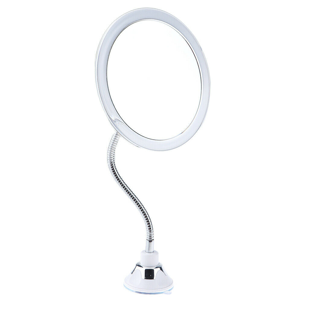2x Shower Cosmetic Shaving Suction Makeup Mirror 10x Magnification 360Swivel