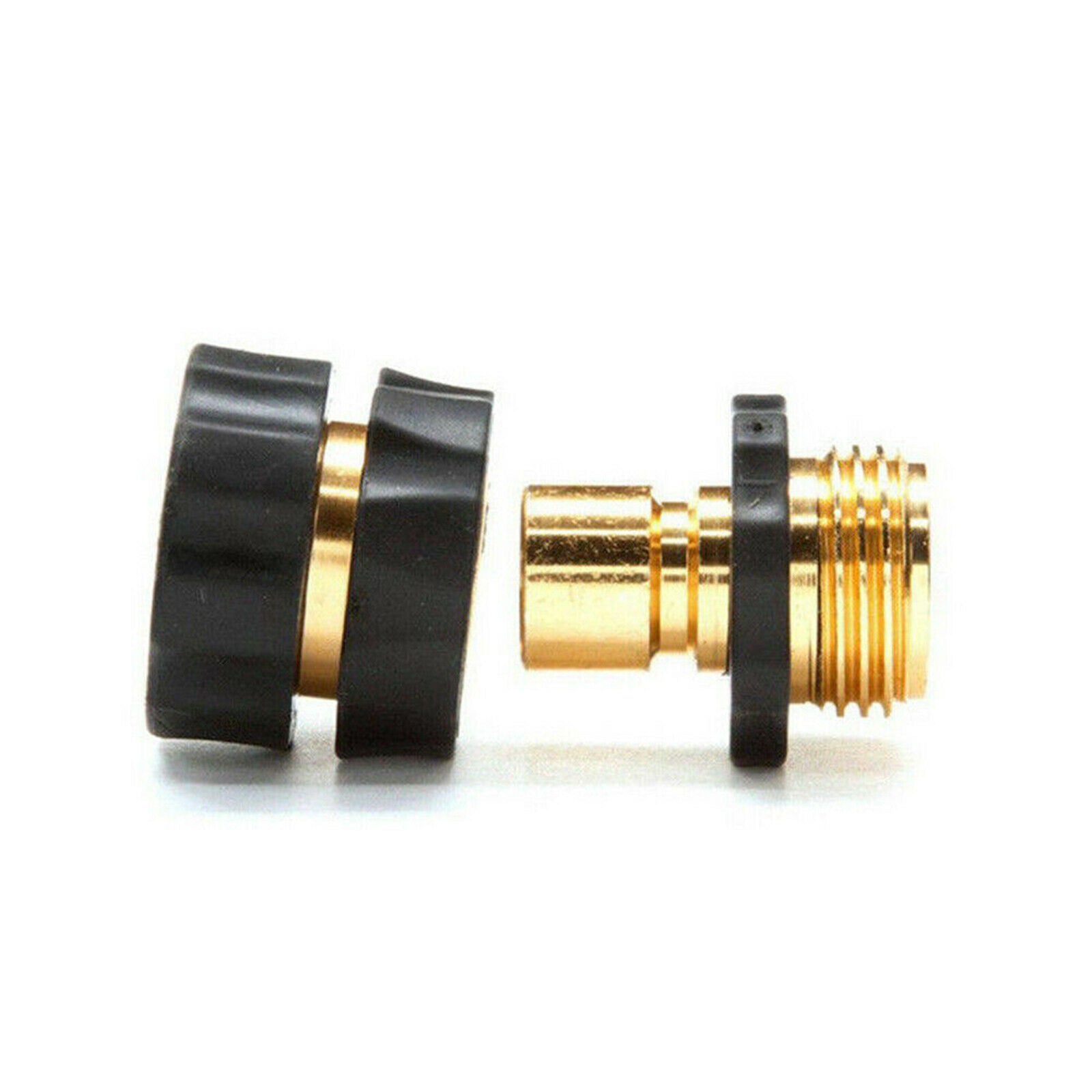 Aluminum Alloy 3/4 Inch Garden Hose Fitting Quick Connector Pipe Connector