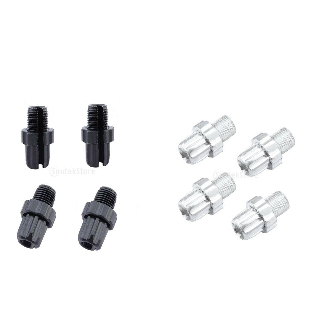 8 Pieces Aluminum  Brake Lever Adjustment Screws Aluminum Alloy Cables