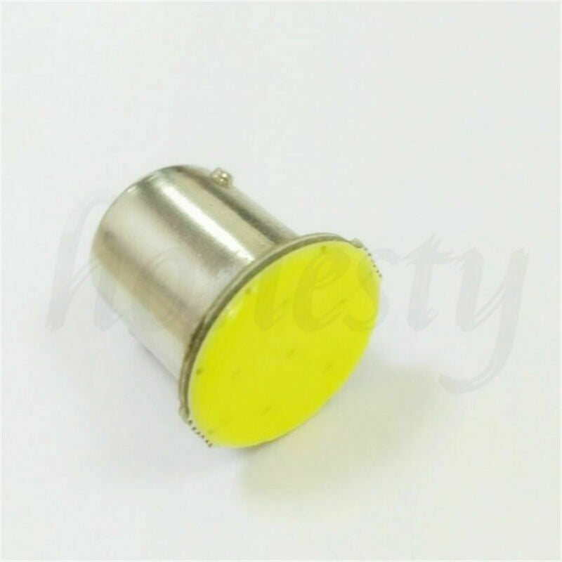 10PCS 1156 BA15S 382 P21W COB LED Car Rear Turn Tail Signal Light Lamp Bulb