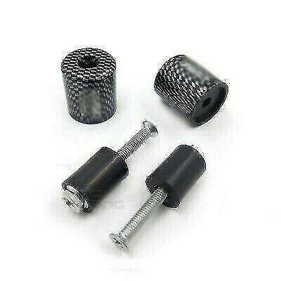 Carbon Bar End Slider Rubber For Suzuki Bandit 1200 SV1000S TL1000S