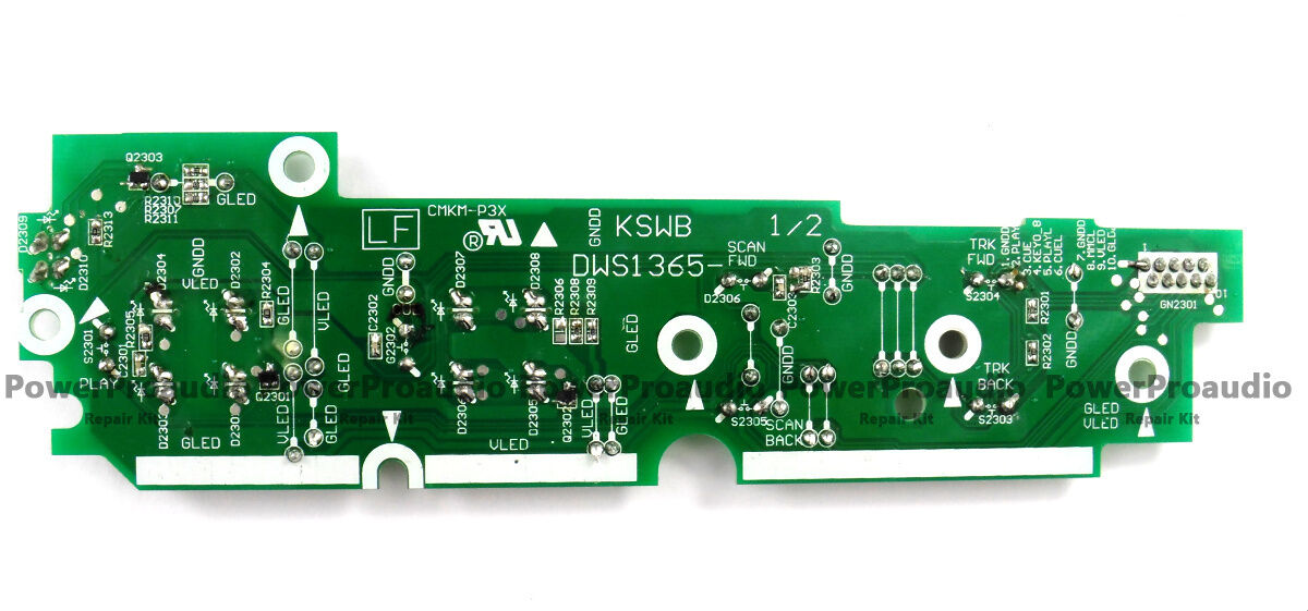 Play Cue Track Select repalce PCB DWS1365 DWS 1365 For Pioneer CDJ1000MK3