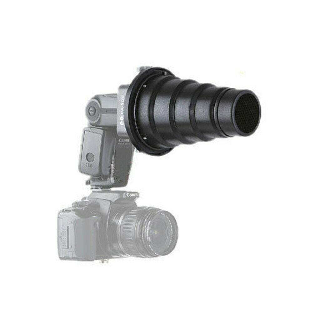 Flash adapter kit accessory conical snoot for Elinchrom bracket Speedlite