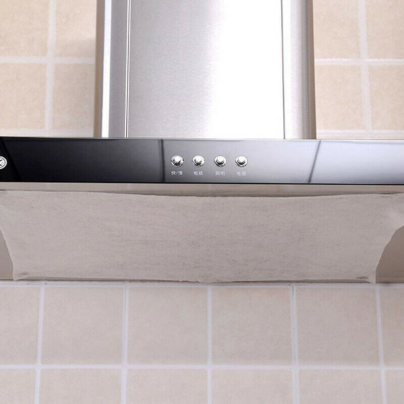 6pcs kitchen hoods can be cut filter paper anti-oil fumes sticke.l8