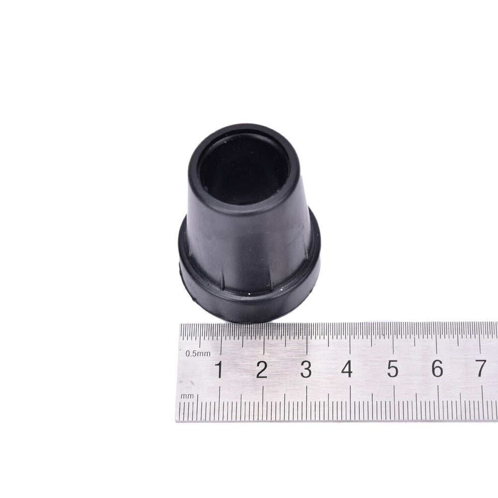 19mm Walking Stick Cane Crutch Pad Rubber Heavy DutyBDerrule End Bott.l8