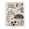 Flower Transparent Clear Silicone Stamp For DIY Scrapbooking Photo Album Decor