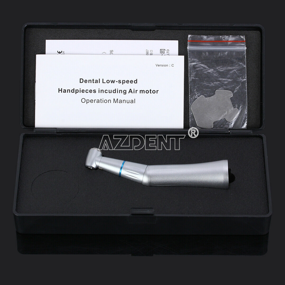 Dental Slow Speed Handpiece Inner Water Contra Angle