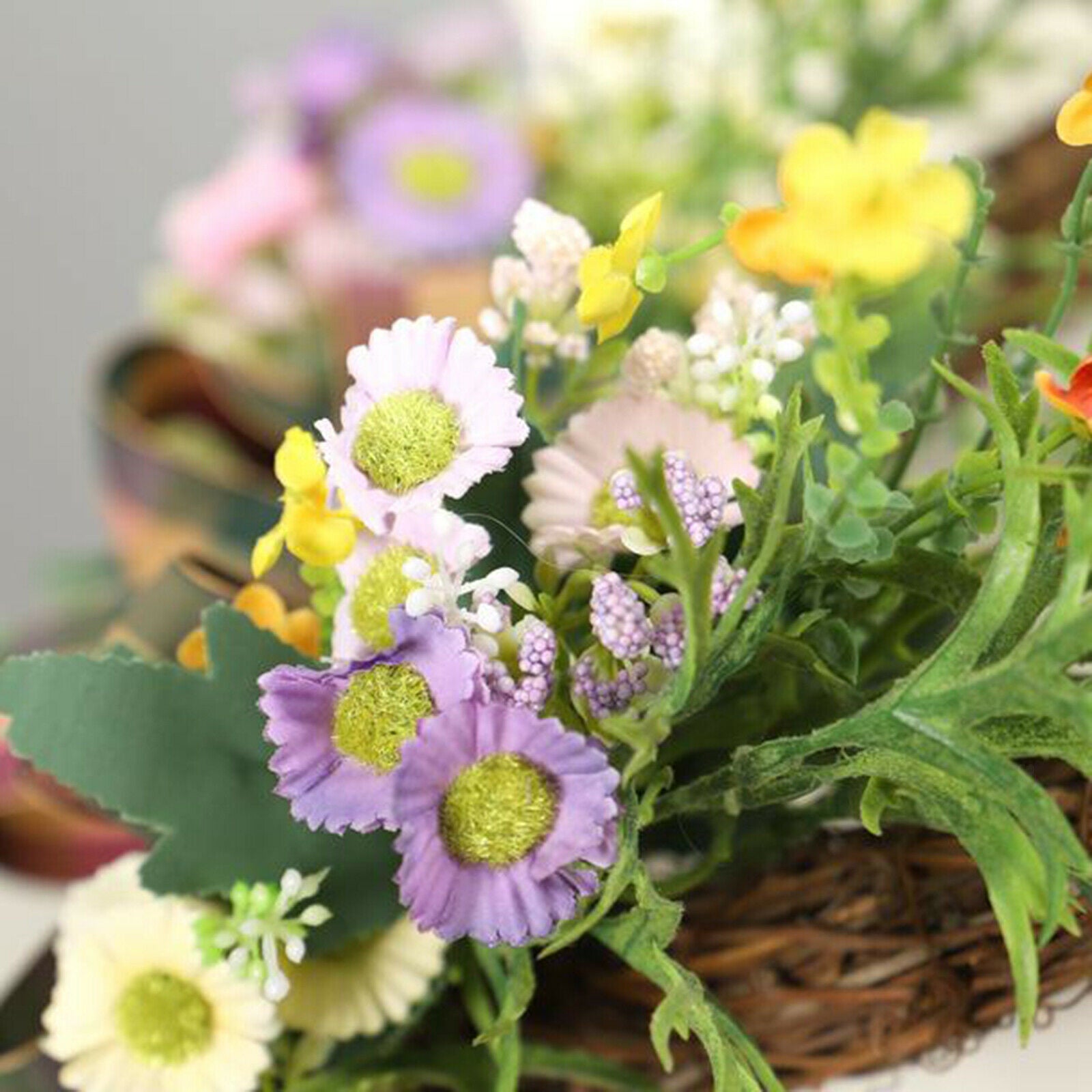 Nordic Wreath Outdoor Garland for Bedroom Wall Celebration Party Decor
