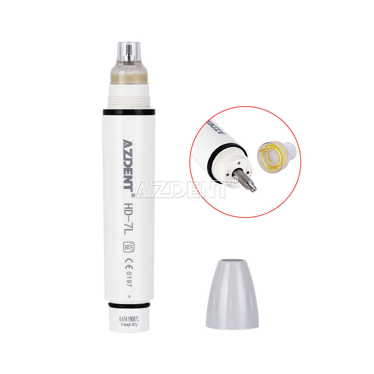 10X AZDENT Dental LED Ultrasonic Piezo Scaler Handpiece fit SATELEC & DTE Scaler