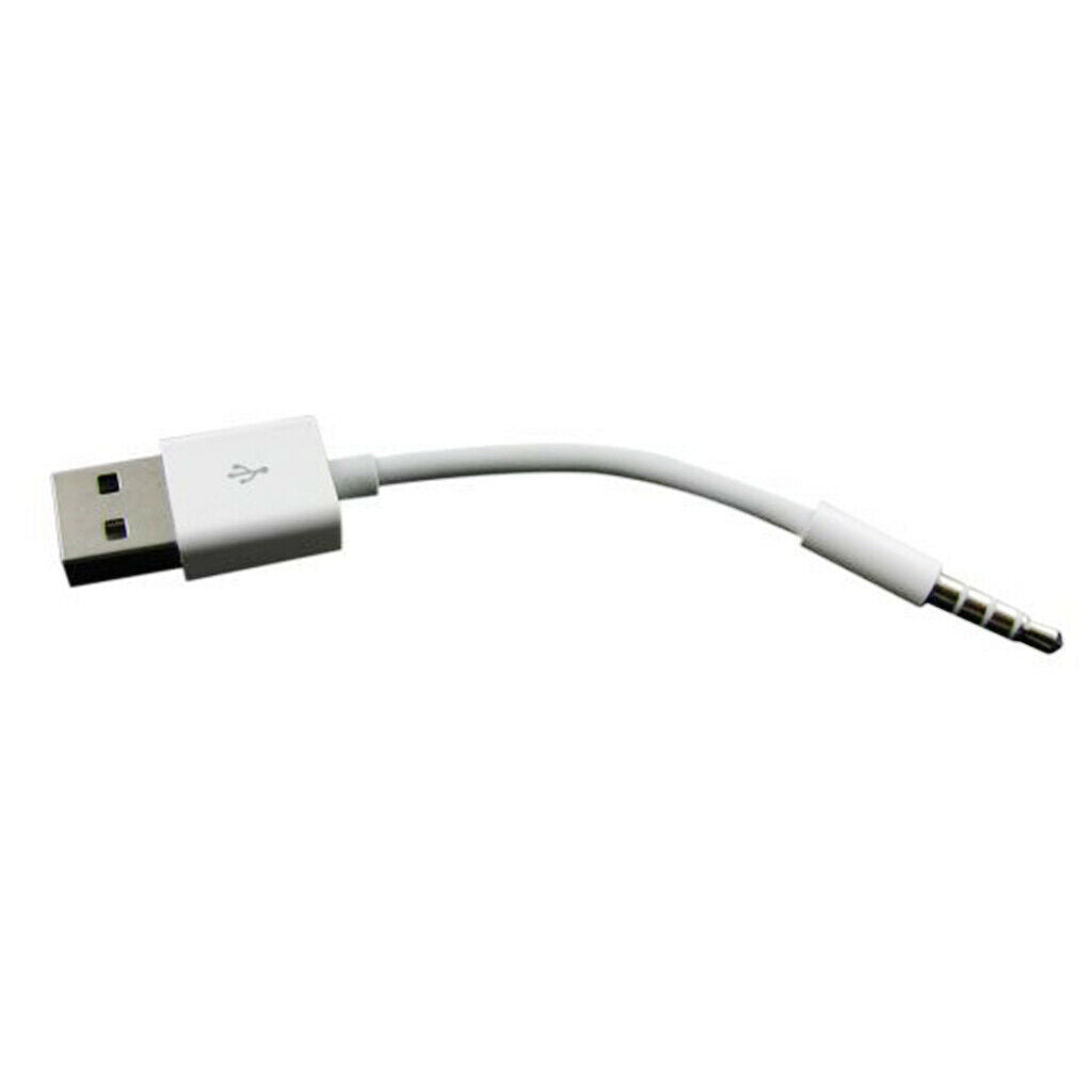 4INCH 3.5mm   Male to USB Male Audio Adapter Cable Auxiliary Aux Cord