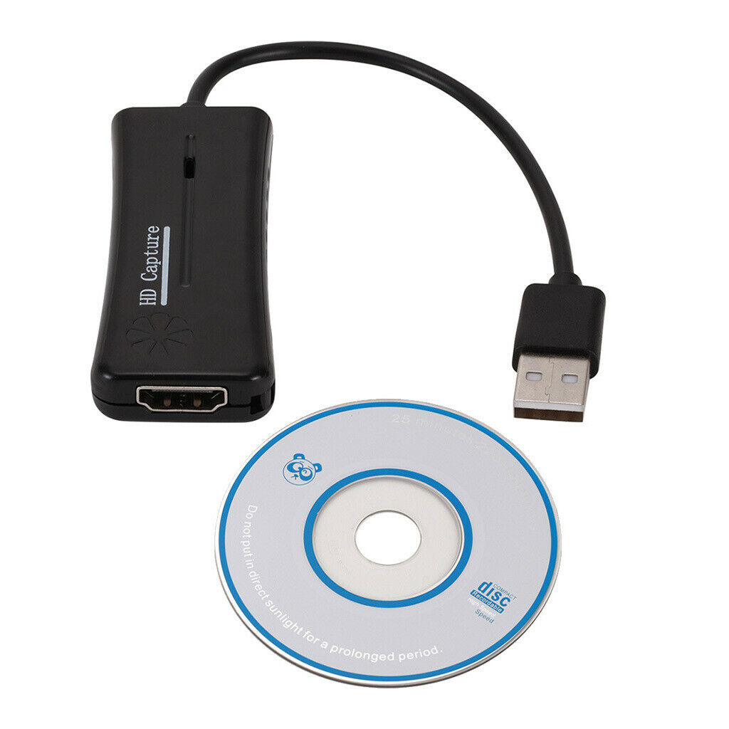 USB 2.0 to HDMI 1080P Video Capture Card Adapter For Game Video Live Stream
