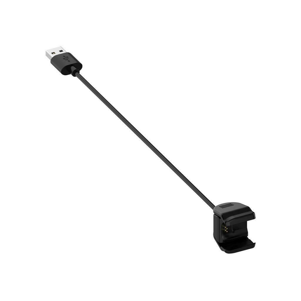 Black USB Charging Cable Cord 39.37" Charger Clip Holder for OPPO Band