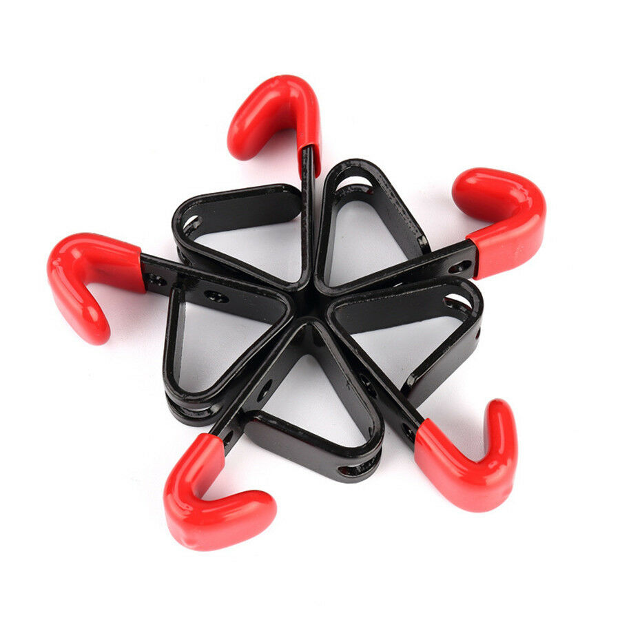 6pcs Bolt on "J" Wheel Rim Display Hook Screw In Style New for Showroom Wall