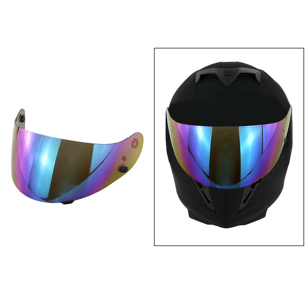 3 Pieces Anti-UV Motorcycle Motorbike Full Face Helmet Visor for HJC CS-R1