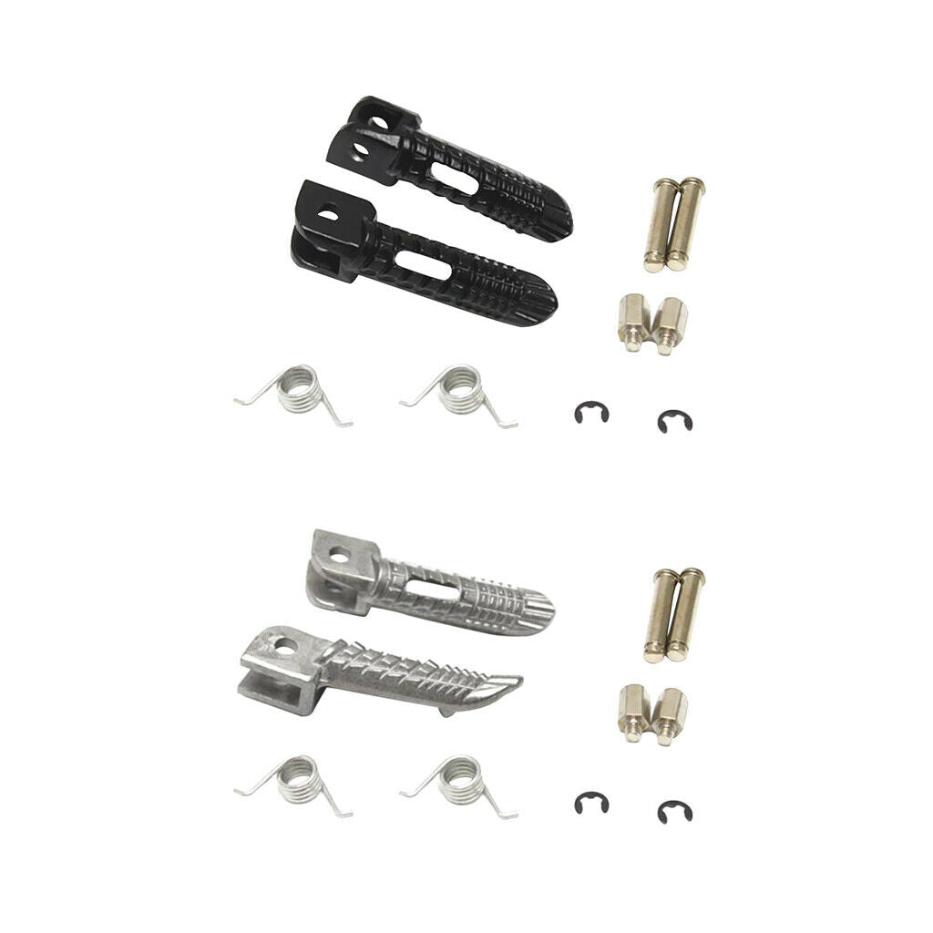 Pair Front & Rear Footpegs Pedals for for for Suzuki GSXR600 GSXR750 GSXR1000