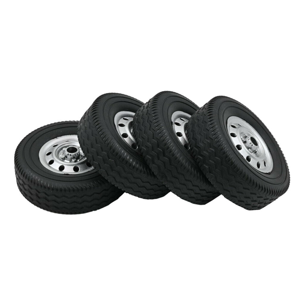 4pcs Upgrade Rubber Tires 2.2 Inch for WPL D12  Car Spare Accessories