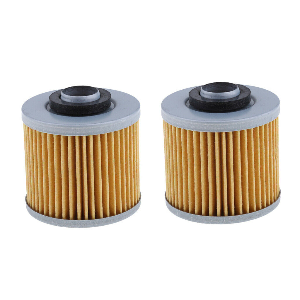 2x Motorcycle Oil Filter Fit Yamaha XVS1100A V STAR 1100 Classic 2000-2008