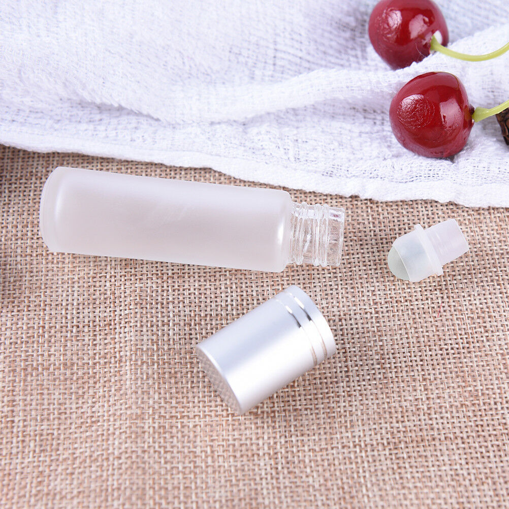 10ML Roll On Bottle Plastic Ball Liquids Essential Oil Perfume Empty With.l8
