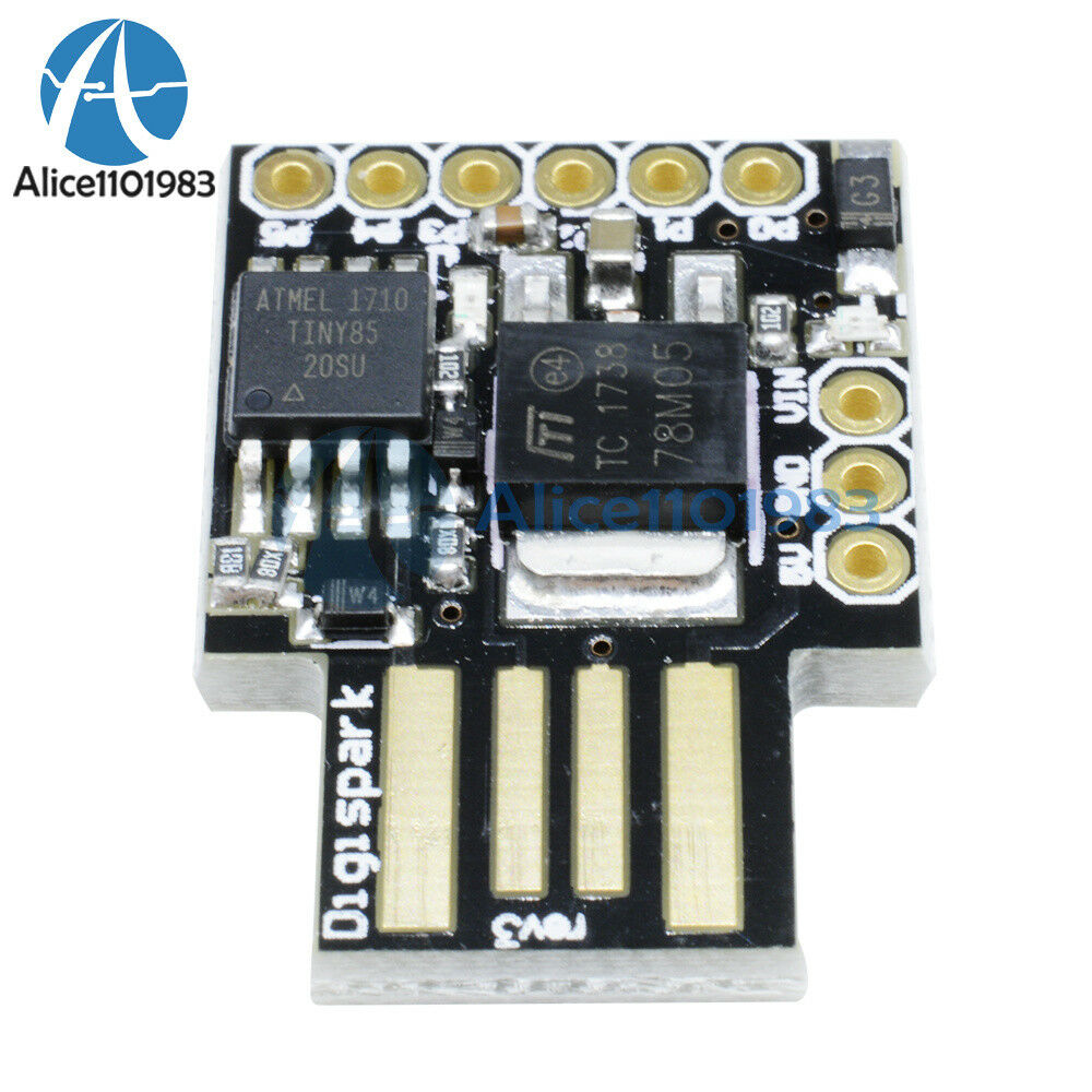 2PCS Digispark Kickstarter ATTINY85 Arduino General Micro USB Development Board