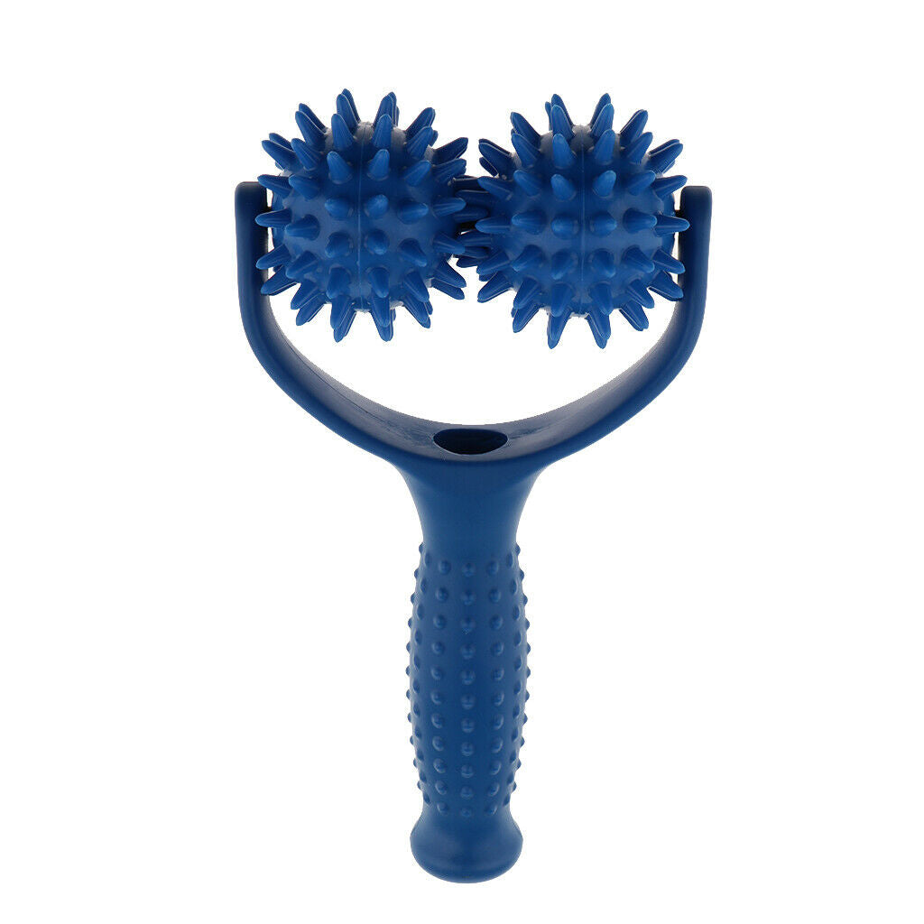 Roller Ball Massager Shoulder Back Neck Foot Spiky Point Self Massage Tools