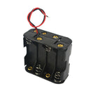 1Pc AA 8-section Battery Box with Cable Wire 12V Storage Case Holder Container