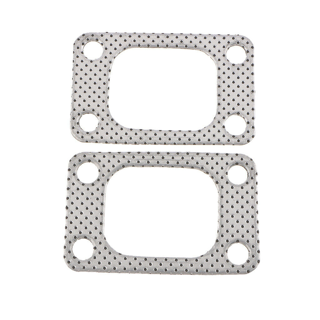 2 pieces flange gasket universal for replacement of exhaust manifold gasket