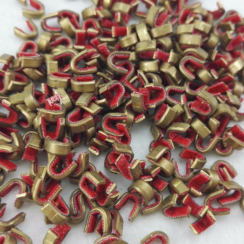 50pcs Archery String Nocking Points Brass Buckle Clips Nock Bow String Protector