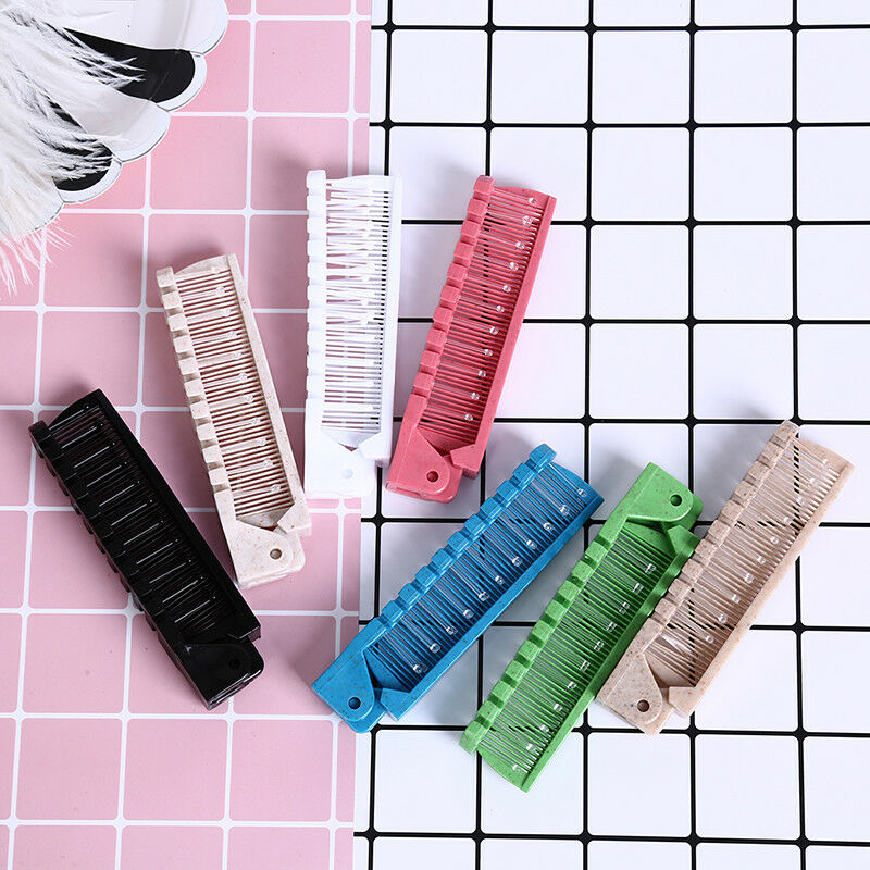 portable travel hair comb brush foldable massage hair*comb anti-stati chai.l8