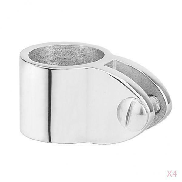 4 X Stainless Steel Jaw Slide Clamp 1" 25mm