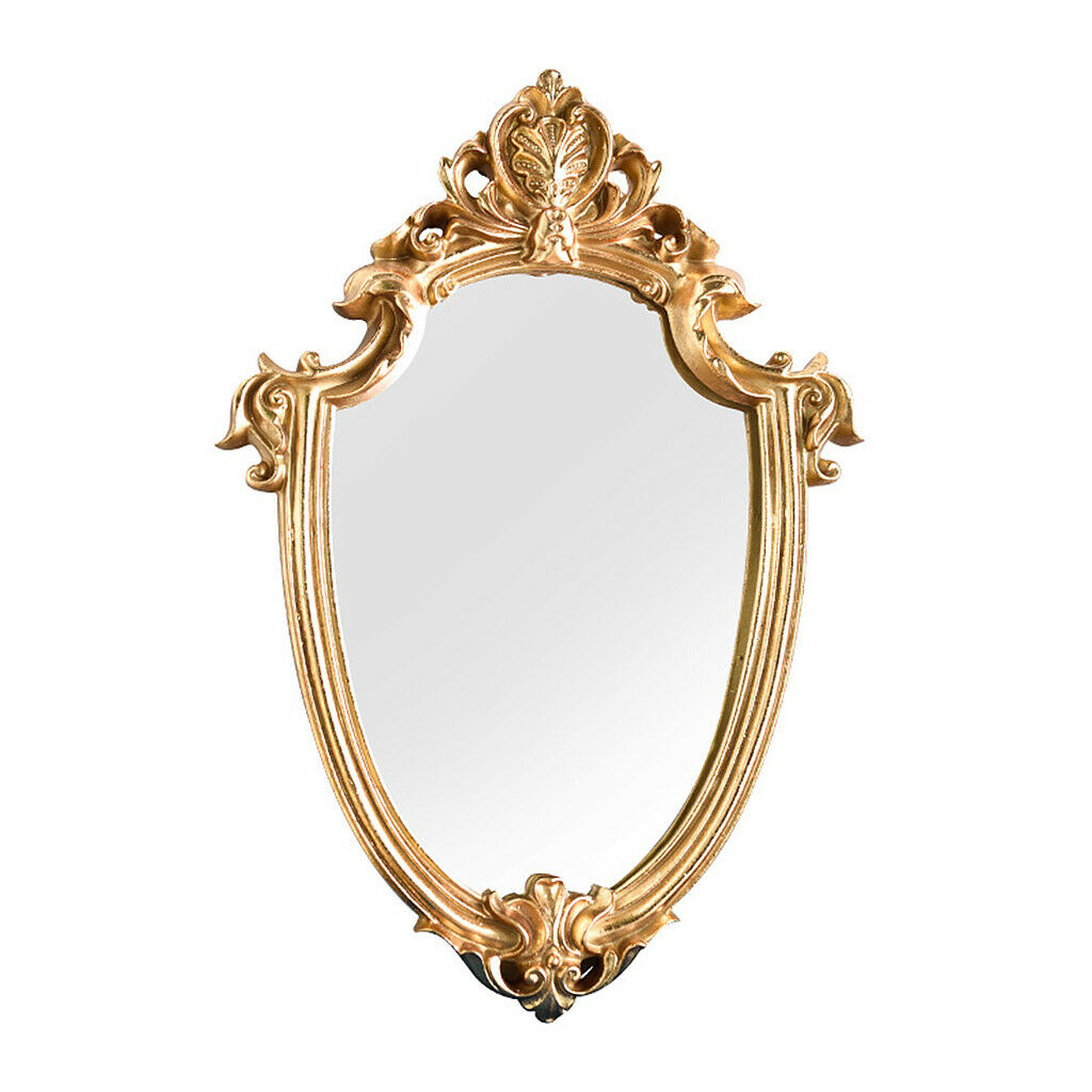 Makeup Mirror Wall Oval Shaped Dresser Vanity Mirrors Home Decor Photo Props