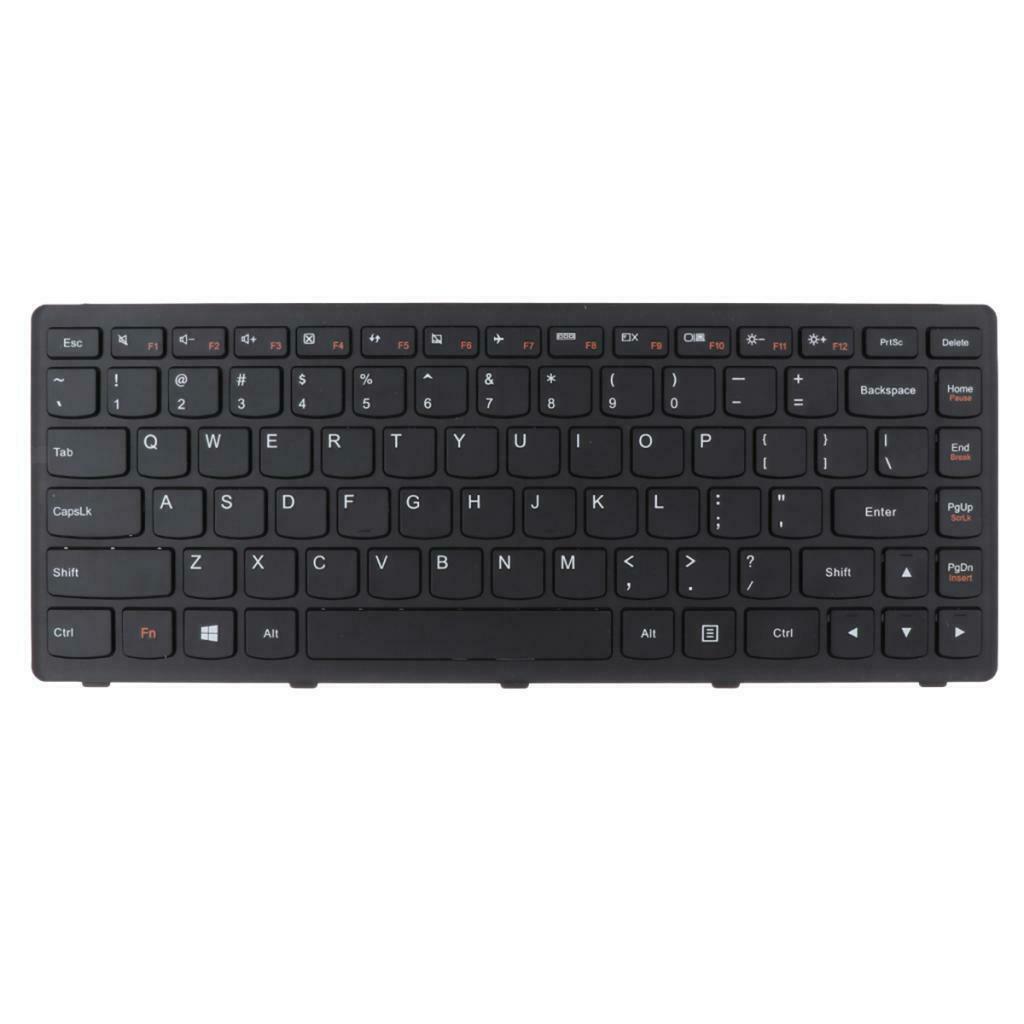 Replacement Keyboard US Fits LENOVO Ideapad S410p Z410 G400S G400S Black