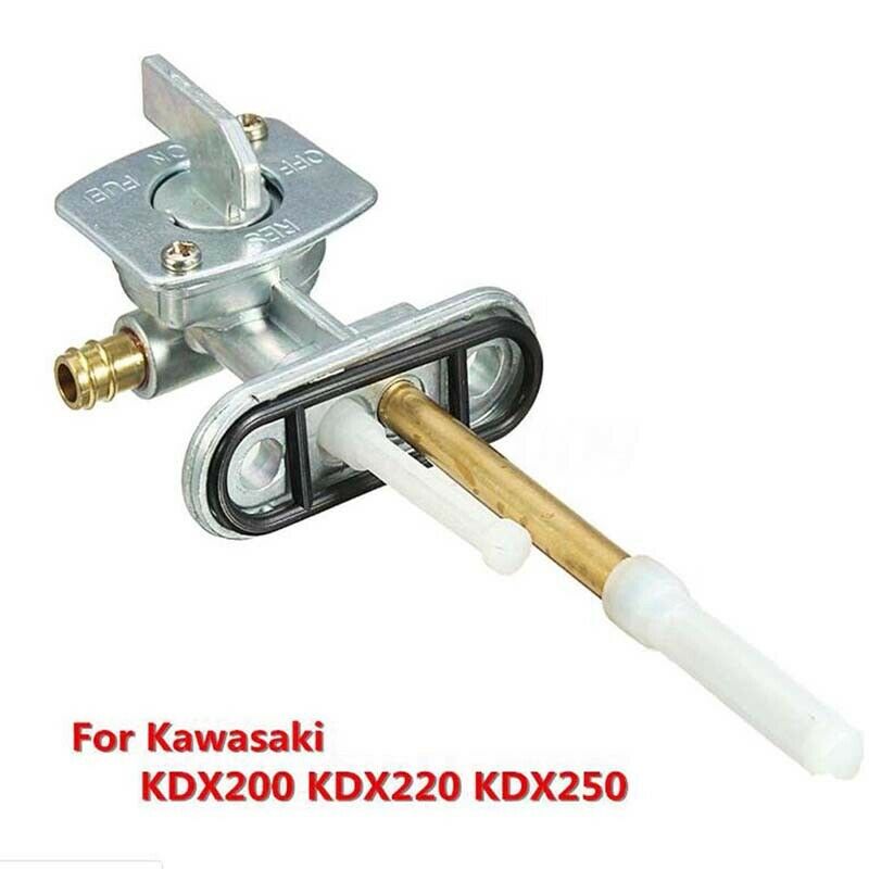Gas Fuel Tank Valve Petcock Switch Assembly For Kawasaki KDX200 KDX220 KD.l8