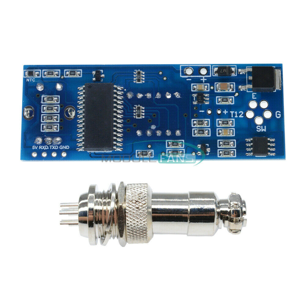 1PCS Digital Soldering Iron Station T12 Temperature Controller Handle DIY Kits