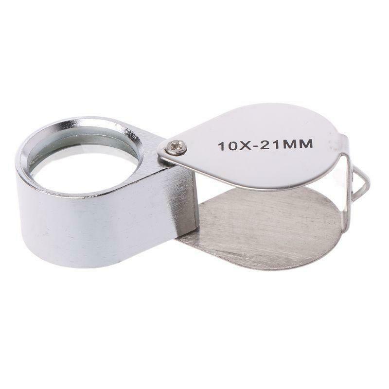 Mini Triplet Jeweler Eye Loupe Magnifier Magnifying Glass Jewelry Diamond Hot